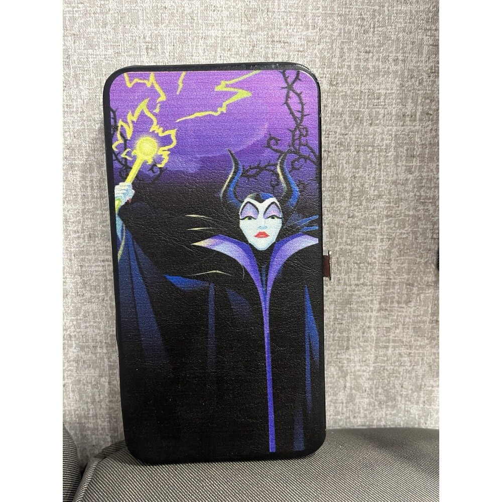 Disney Hard Case Wallet ID Card Holder Maleficent By Buckle Down